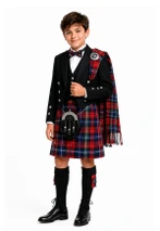 Royal Stewart Boy's Tartan Fly Plaid