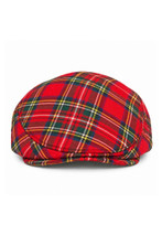 Royal Stewart Plaid Flat Cap