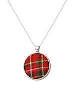 Royal Stewart Tartan Pendant