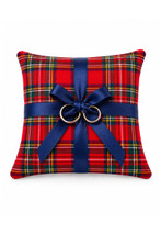 Royal Stewart Tartan Ring Cushion