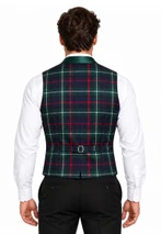 Tartan Vest With Lapels