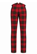 Wallace Men's Fishtail Back Tartan Trew