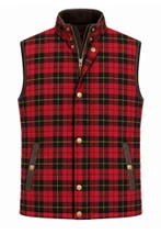 Wallace Men's Tartan Gilet