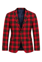Wallace Men's Tartan Suit Jacket