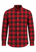 Wallace Plaid Long Sleeve Button Shirt