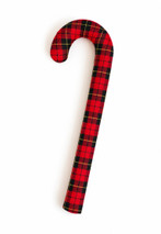 Wallace Tartan Candy Cane Ornament