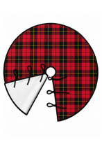 Wallace Tartan Christmas Tree Skirt