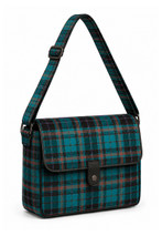 Wallace Tartan Messenger Bag