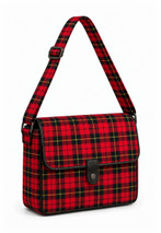 Wallace Tartan Messenger Bag