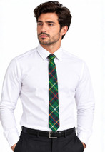Wallace Tartan Narrow Tie