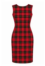 Wallace Tartan Shift Dress