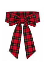 Wallace Women's Tartan Bow Belt