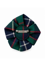 Cameron Beaded Tartan Brooch