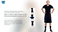 Que diriez-vous d'essayer un Kilt du Père Noël ce Noël ?