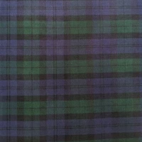 Black Watch tartan swatch