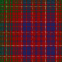 Lumsden tartan swatch