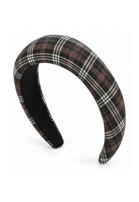 Cameron Tartan Padded Headband