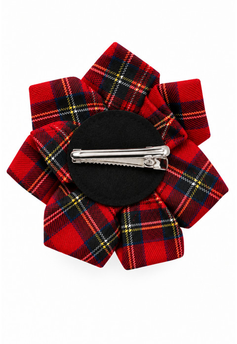 Campbell Tartan Hairbrooch Clip (Set of two)