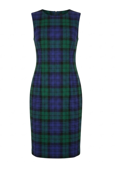 Campbell Tartan Shift Dress