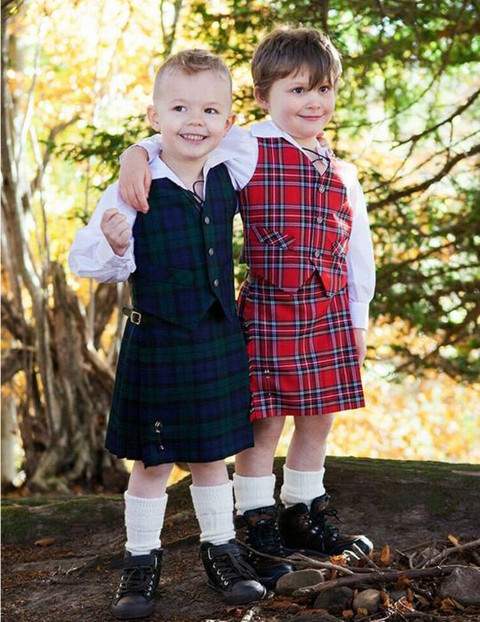 Children & Boys in Clan Pages Products - Tartan