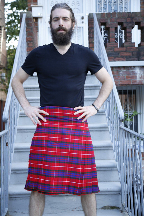 Tartan Kilts in Fraser Tartan