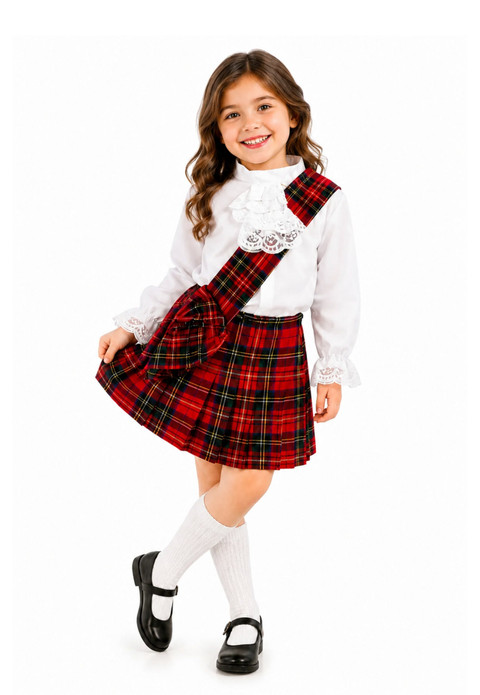 Hamilton Girls Luxury Tartan Sash