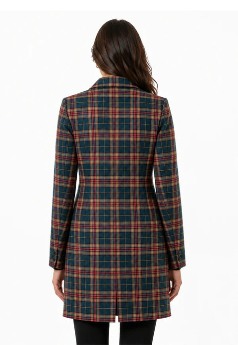Hamilton Longline Tartan Jacket