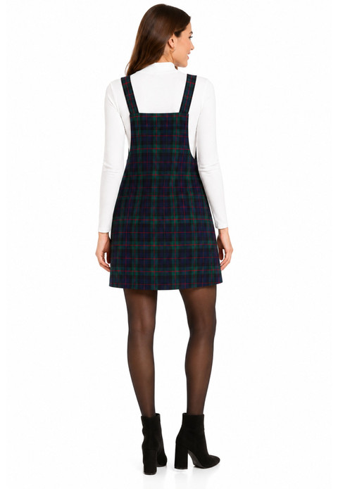 Hamilton Tartan Ladies Pinafore Dress