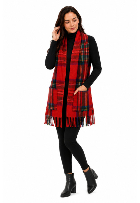 Hamilton Tartan Pocket Scarf