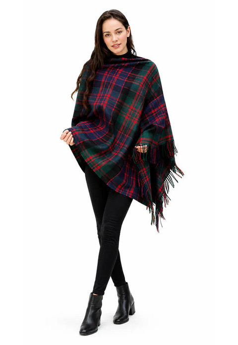 Hamilton Women's Tartan Poncho