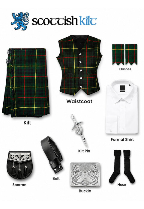 Kilt Wedding Outfits in Clan Pages Products - Tartan
