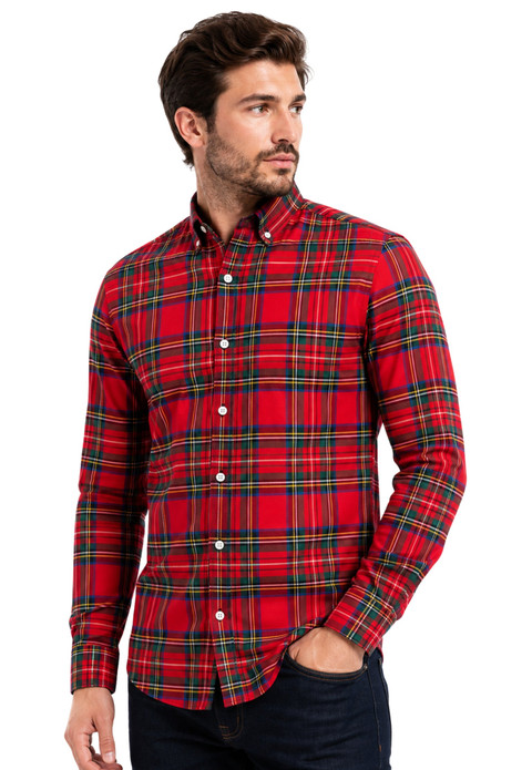 Men's Tartan Plaid Shirts in Lindsay Tartan
