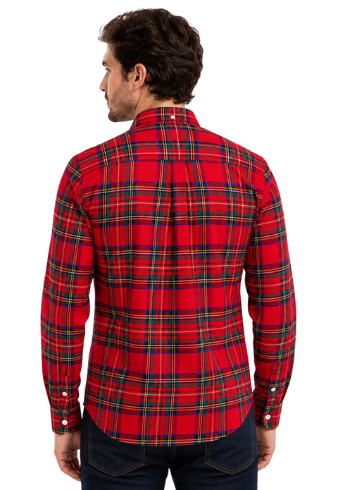 Lindsay Plaid Long Sleeve Button Shirt