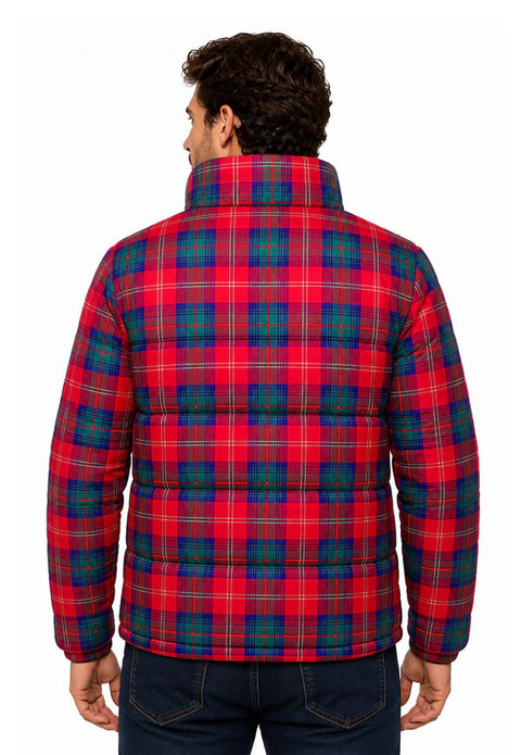 Lindsay Tartan Padded Jacket