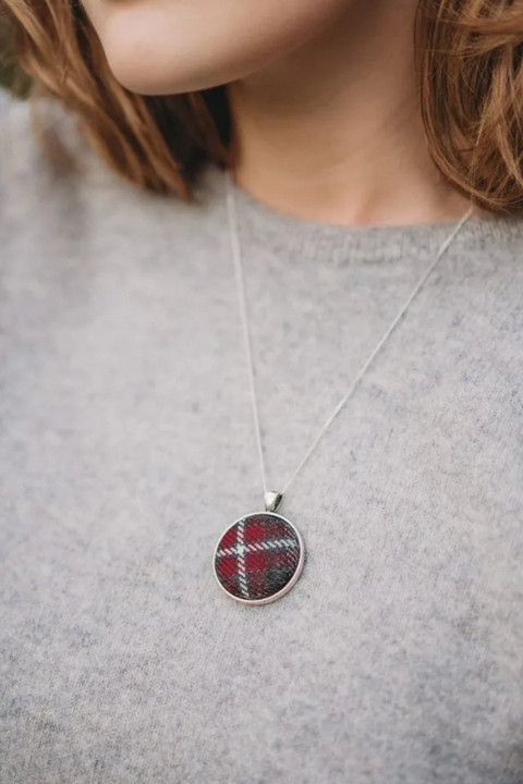 Lindsay Tartan Pendant