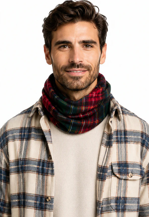 MacDonald Tartan Tube Scarf