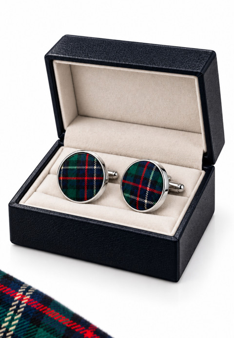 MacGregor Tartan Cufflinks - Made to Order