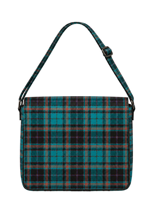 Black Watch Tartan Messenger Bag