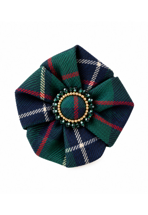 Robertson Tartan Brooch