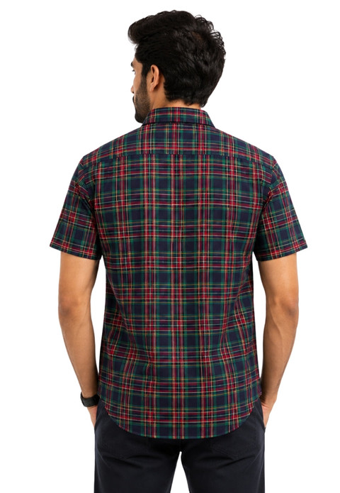 Robertson Plaid Short Sleeve Button Shirt