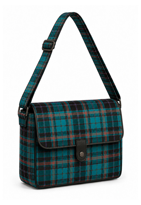 Robertson Tartan Messenger Bag