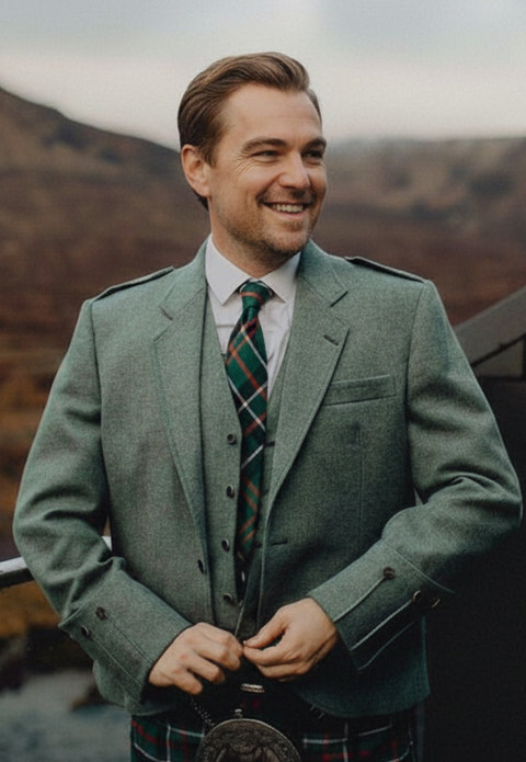 Robertson Tartan Narrow Tie