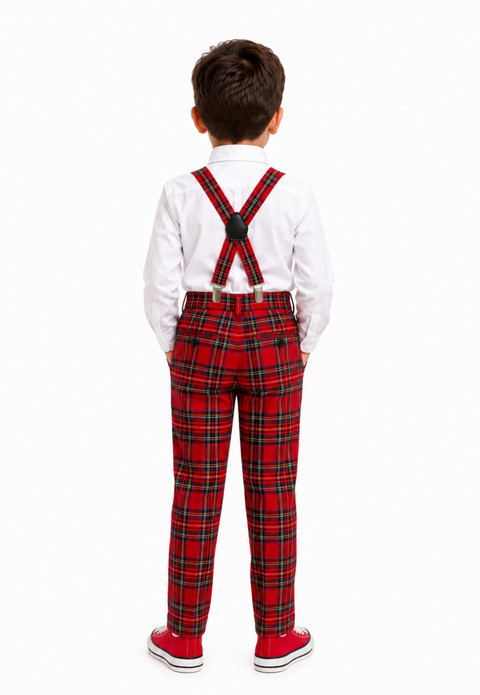 Boy's Tartan Braces