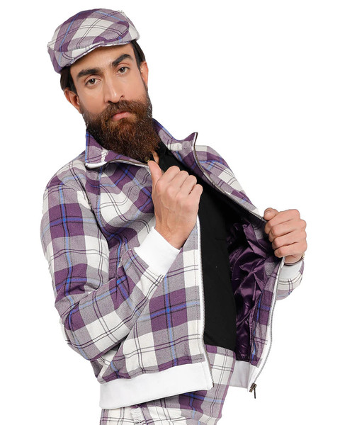 Royal Stewart Plaid Flat Cap
