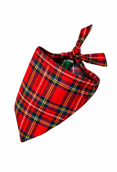 Stewart Tartan Dog Bandana