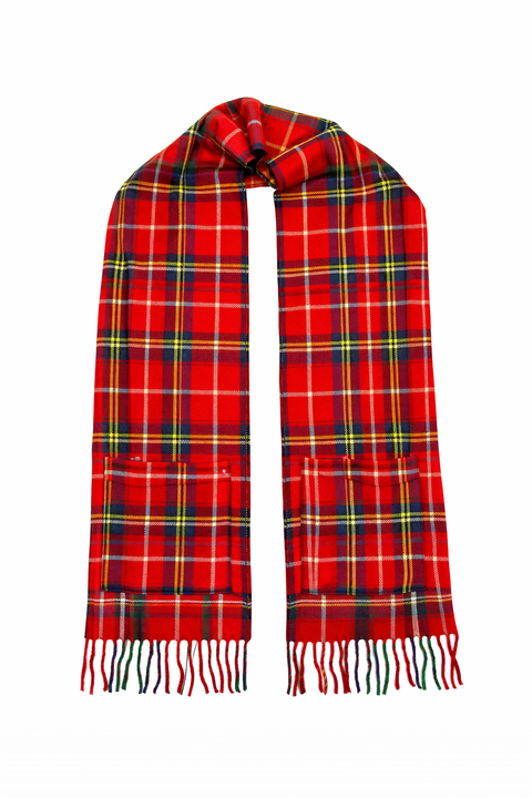 Stewart Tartan Pocket Scarf