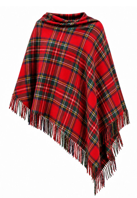 Châles, étoles et foulards in Stewart Tartan