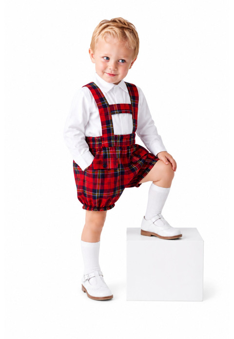 Scott Baby Boys Tartan H-Bar Set