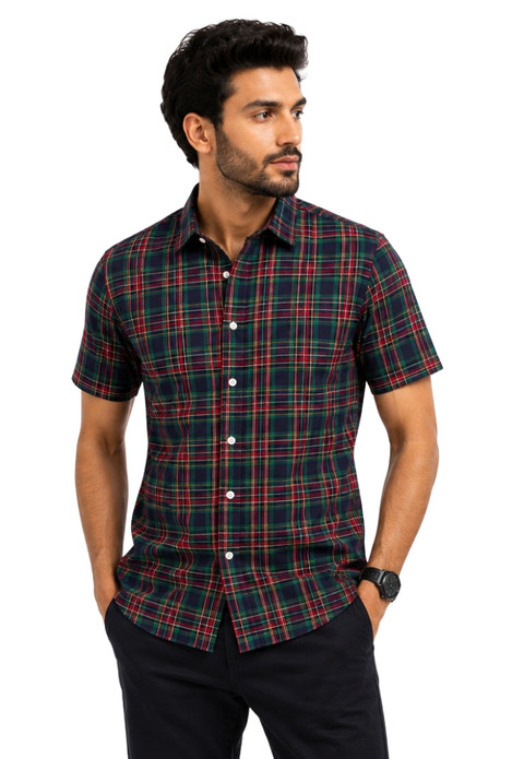 Men's Tartan Plaid Shirts in Scott Tartan