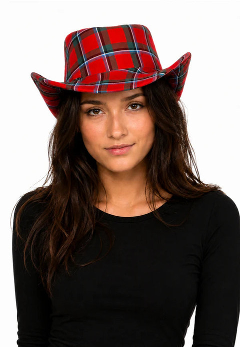 Scott Premium Tartan Cowboy Hat